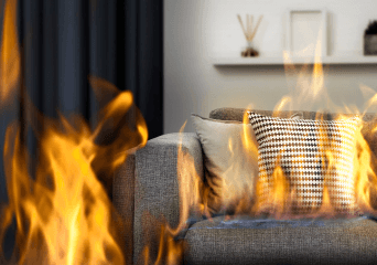 화재 발생시, 야간에는 즉시 대응이 어려워요