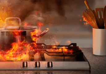 피크시간에 주방 화재가 발생할까봐 불안해요