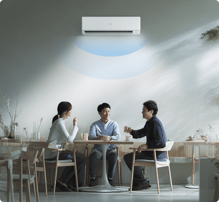 사람이 느끼는 온도로 관리