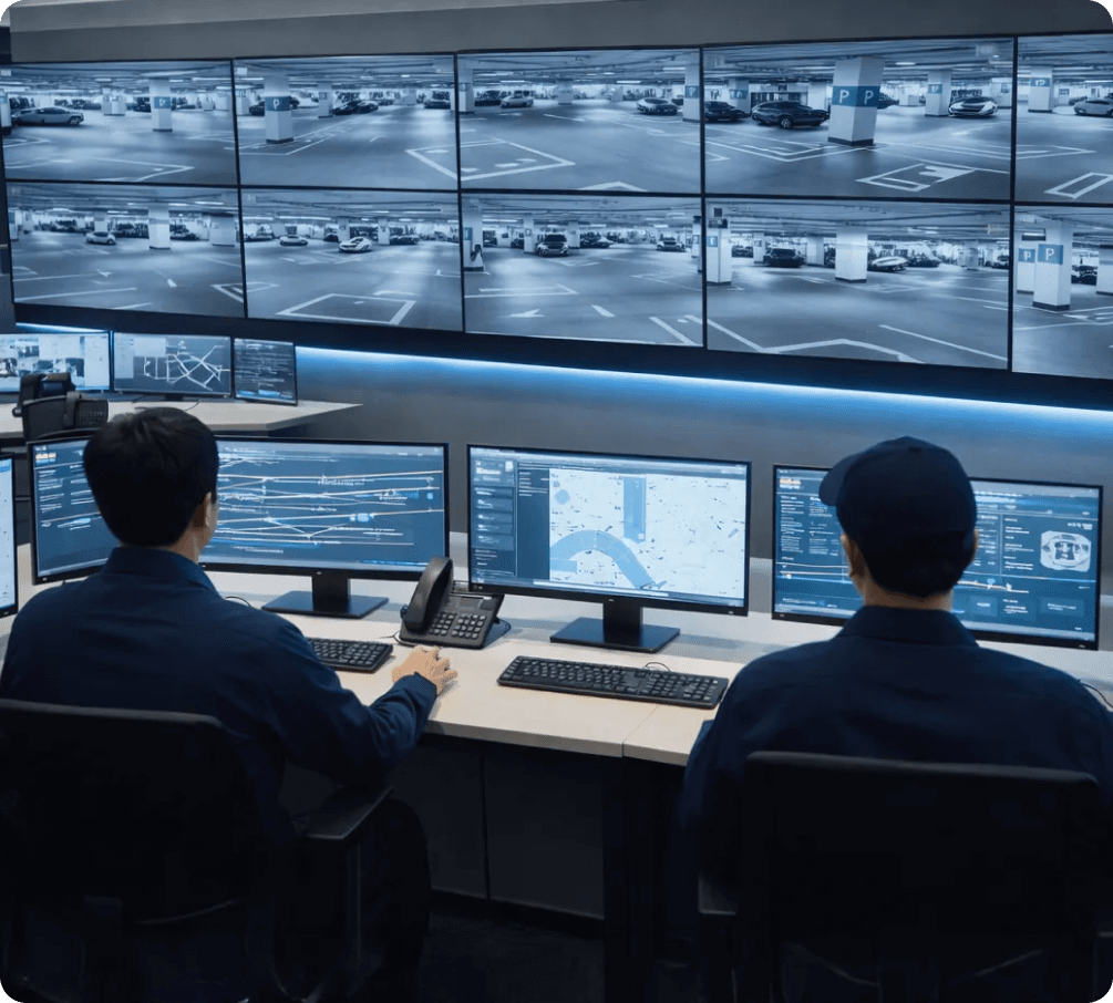 신속한 사고 처리로 안전한 주차장 관리